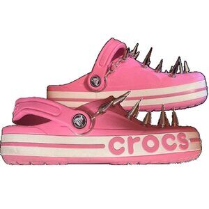 SPIKED BAYABAND CLOG CROCS